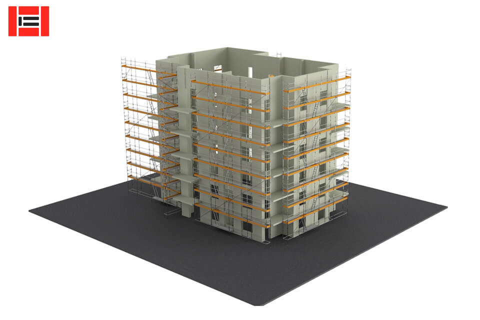 Фасадные леса PSK SCAFF SYSTEM