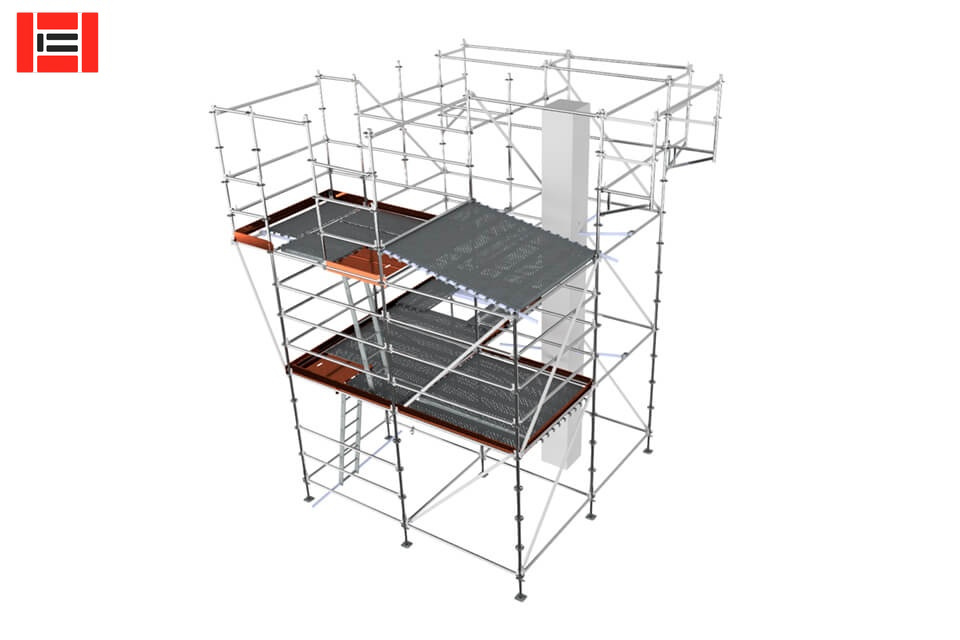 Леса для тренировочных полигонов PSK SCAFF SYSTEM Леса для тренировочных полигонов PSK SCAFF SYSTEM